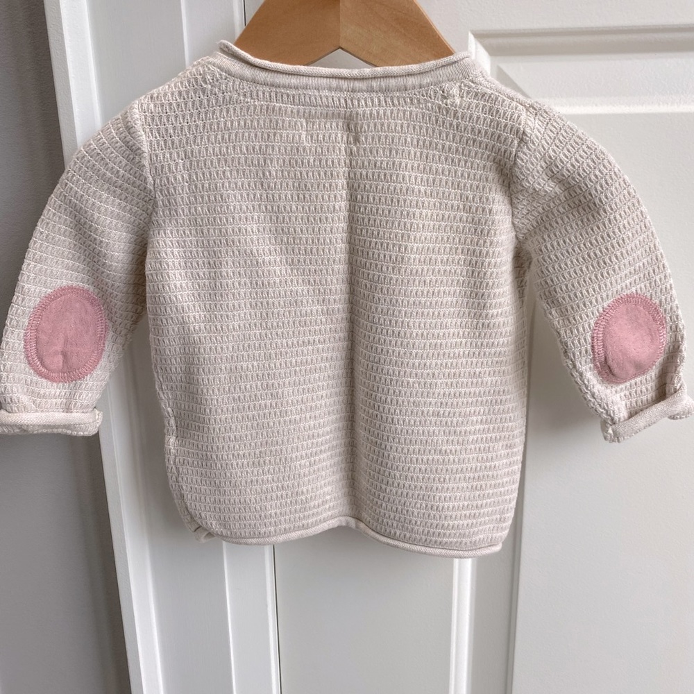 Gymboree cable knit cotton sweater. Size:3-6 Months